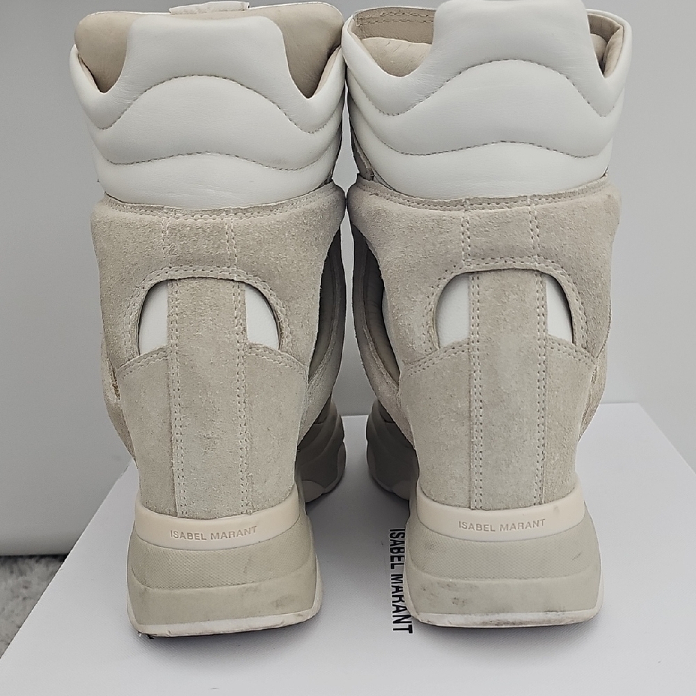 Isabel Marant Monumental Bask Balskee Sneaker - Picture 5 of 12